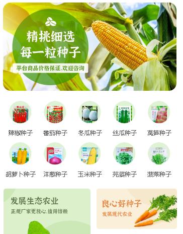 舟曲农业小程序开发